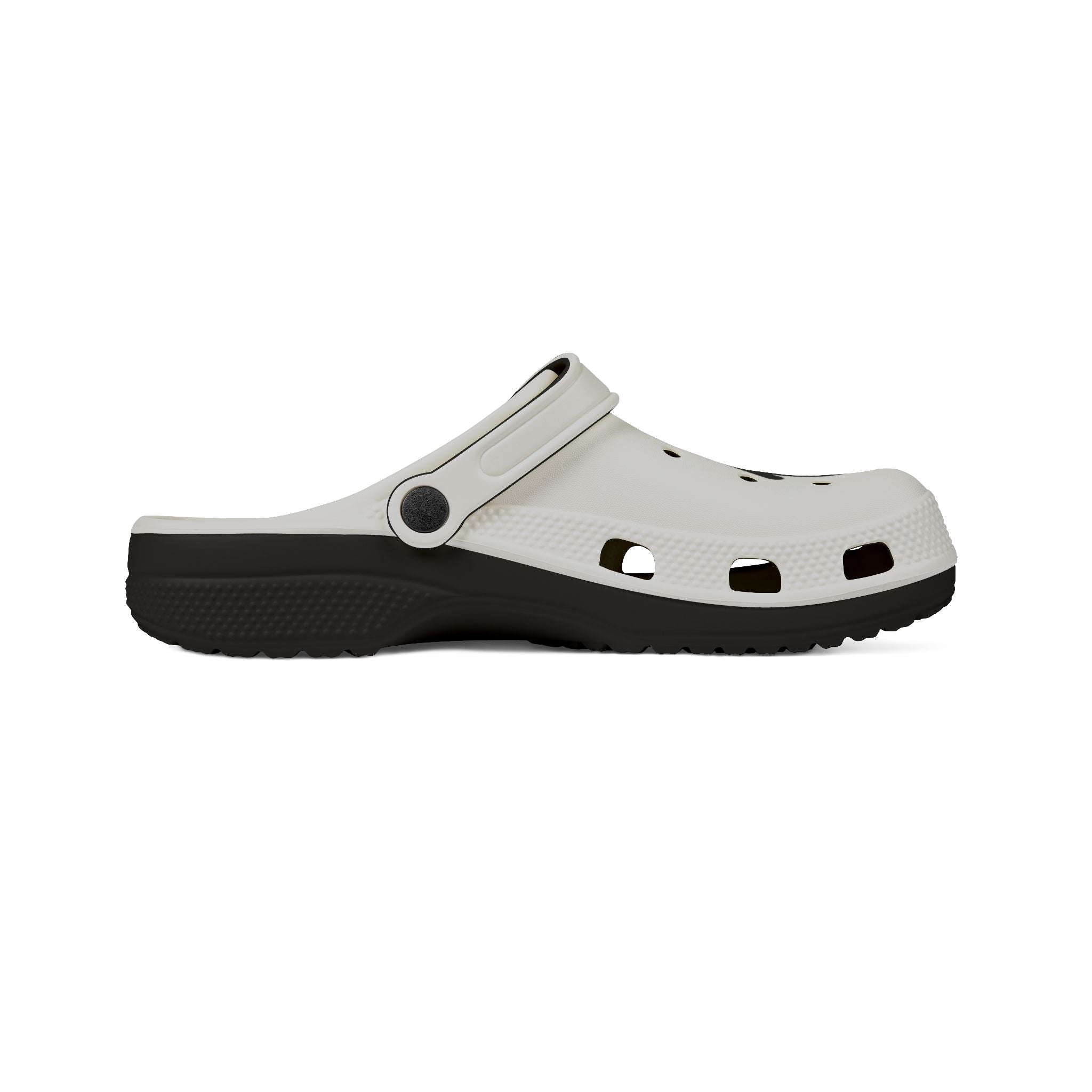 EVIKTED EVA Foam Clogs — White Slip-On