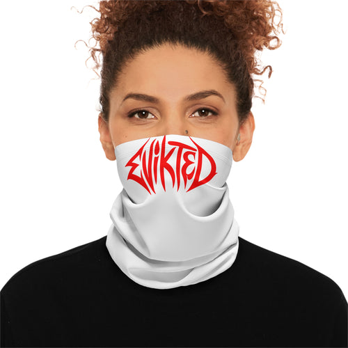 Copy of Winter Neck Gaiter — Red 'Evikted' Graphic Face Cover