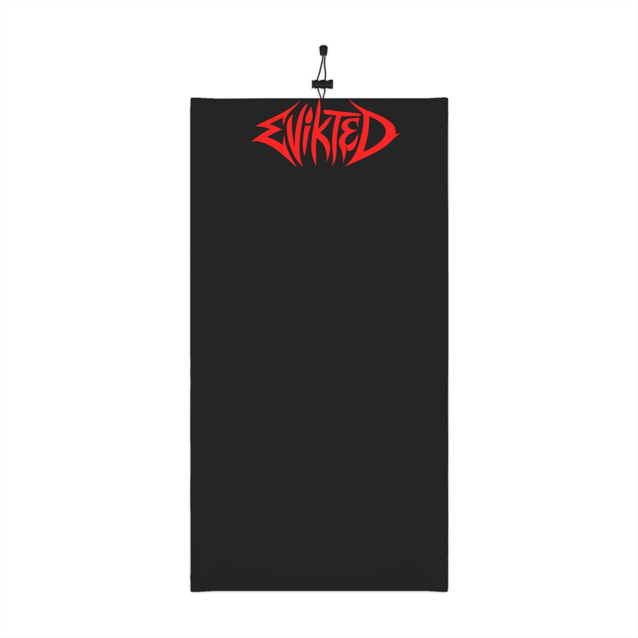 Winter Neck Gaiter — Red 'Evikted' Graphic Face Cover