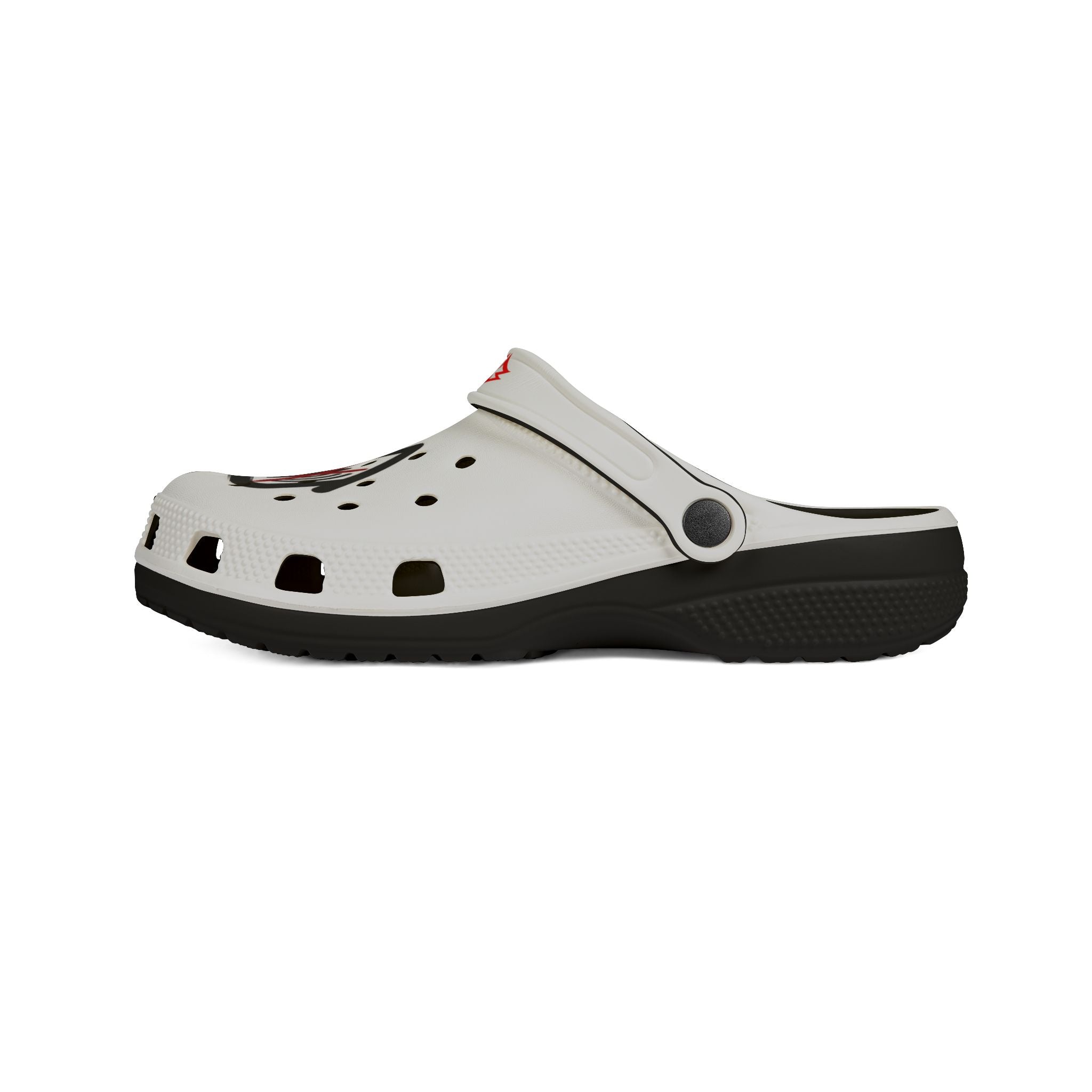 EVIKTED EVA Foam Clogs — White Slip-On