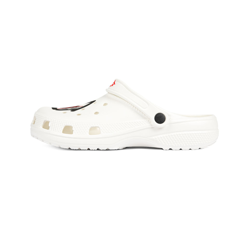EVIKTED EVA Foam Clogs — White Slip-On