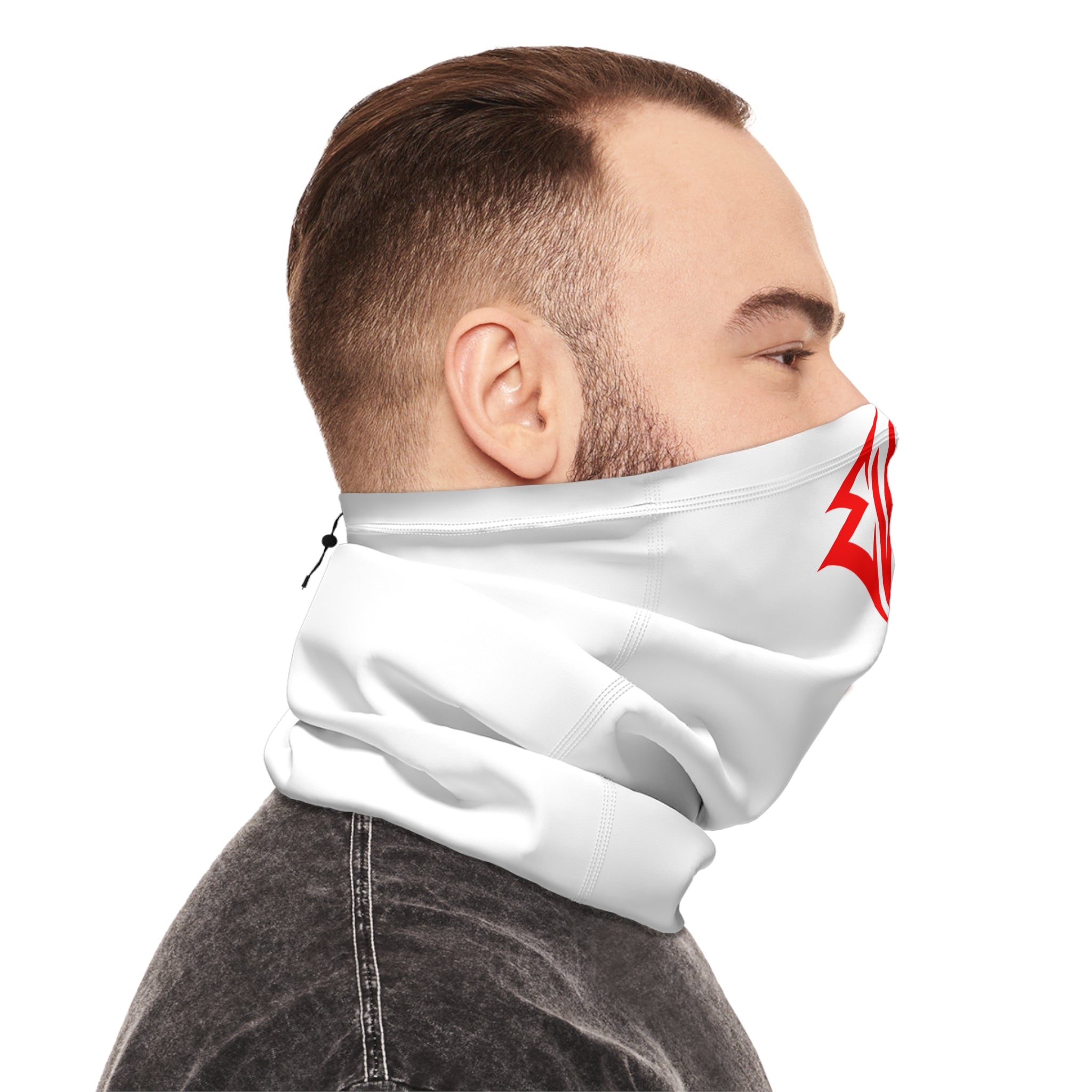 Copy of Winter Neck Gaiter — Red 'Evikted' Graphic Face Cover
