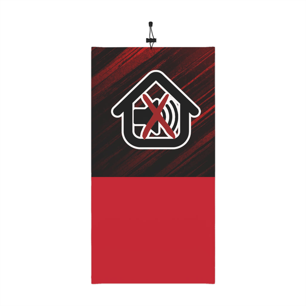 Winter Neck Gaiter — Red 'Evikted' Graphic Face Cover