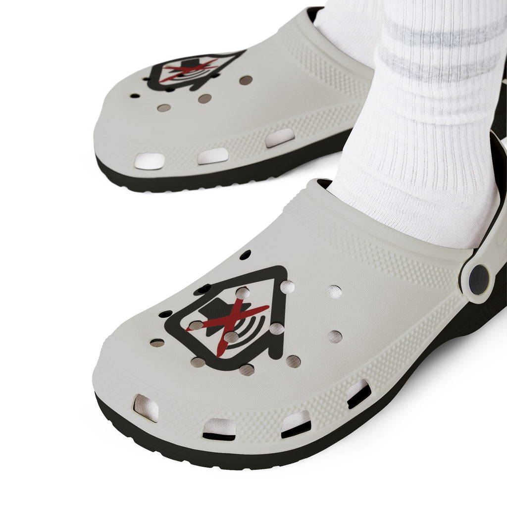 EVIKTED EVA Foam Clogs — White Slip-On